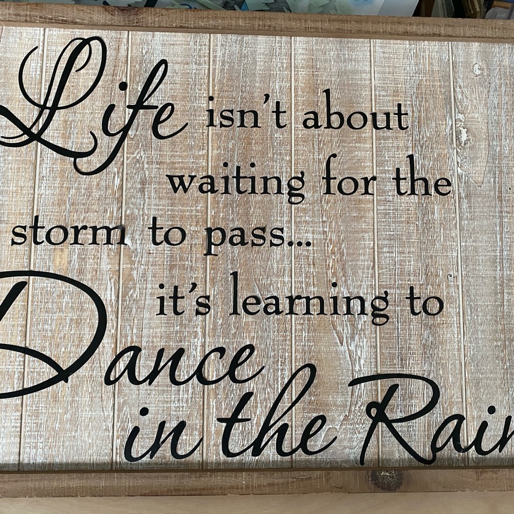 Life isn’t about ….
